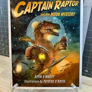 Captain Raptor and the Moon Mystery Book - Vintage 2005